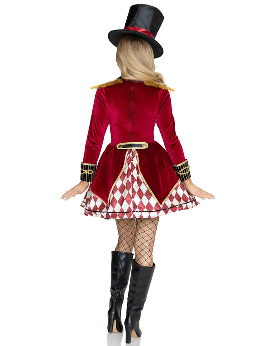 Disfarce de Madame Loyale sexy luxo para mulher