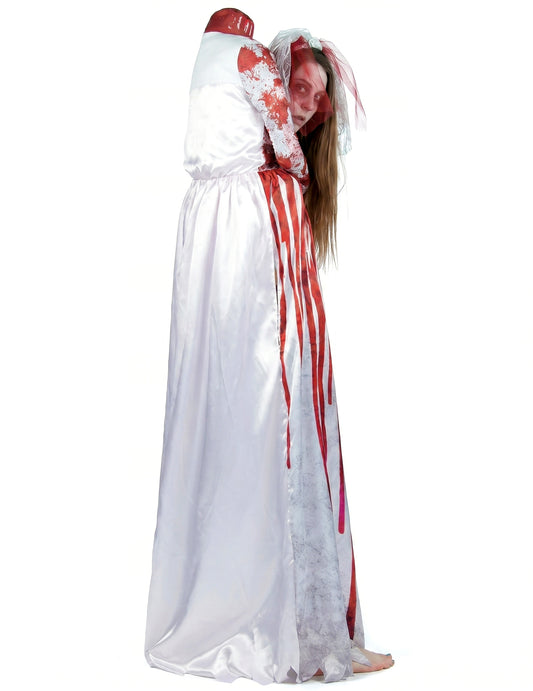 Disfarce de noiva sem cabeça