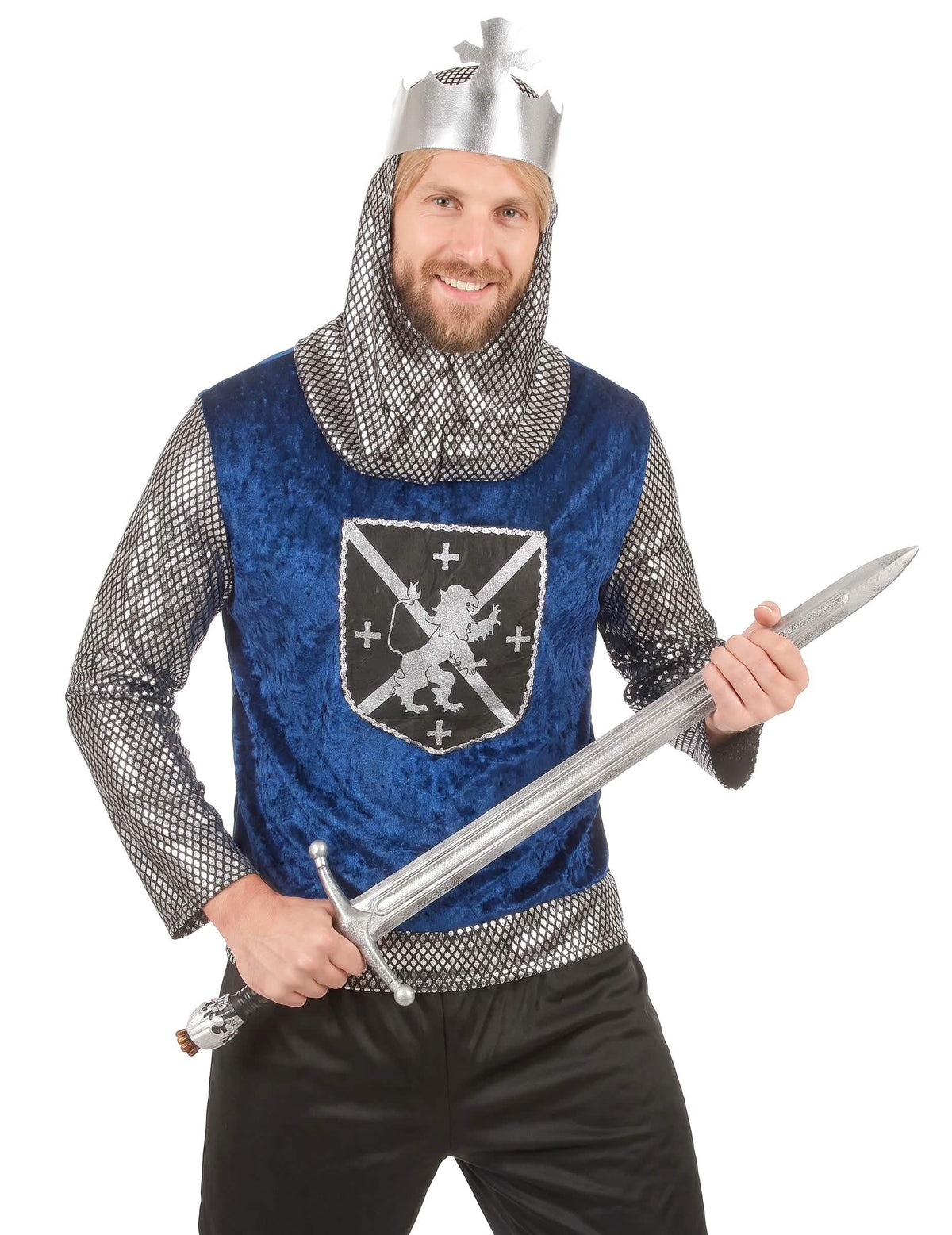Disfarce medieval homem