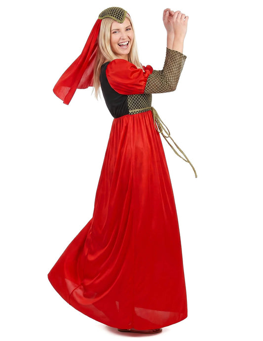 Disfarce medieval para mulher