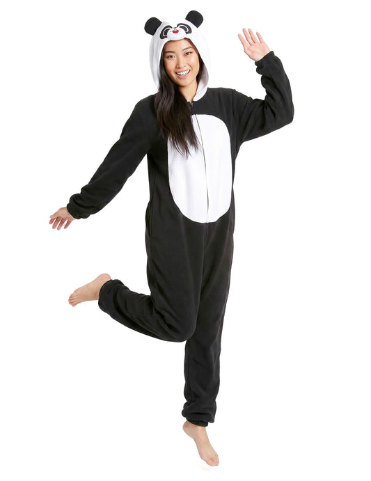Disfarce de Panda mulher