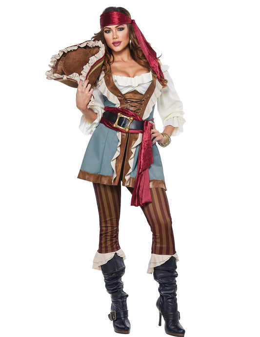 Disfarce pirata mulher