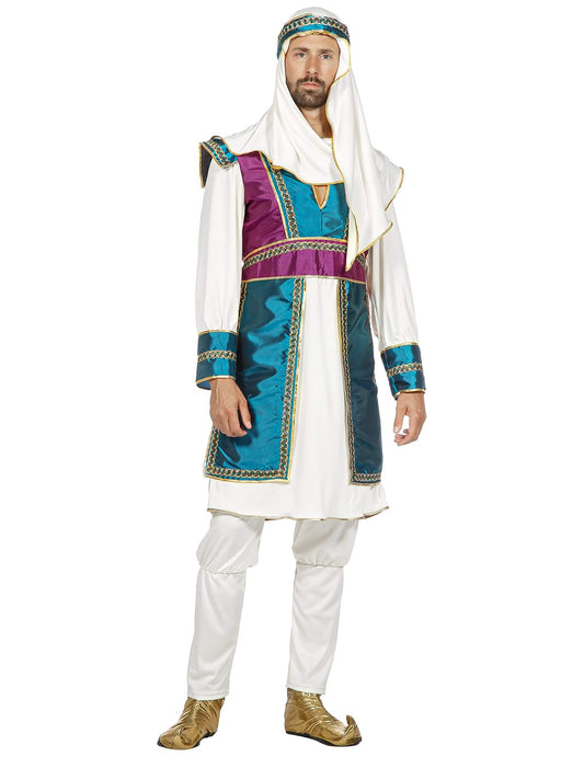 Fato de príncipe oriental de luxo para homem