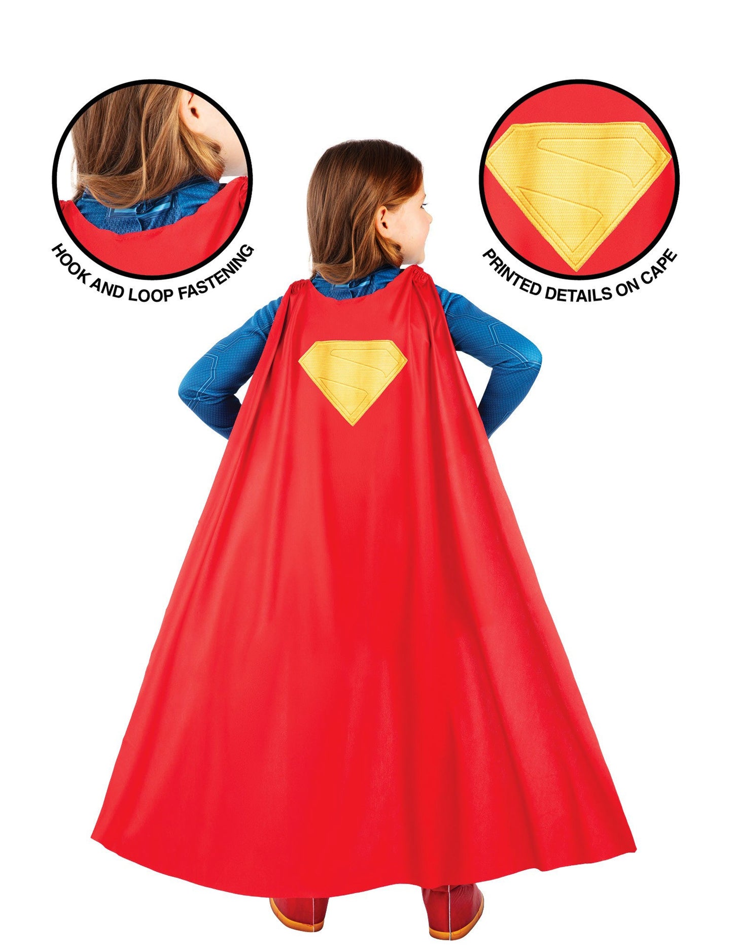 Fato de Supergirl™ luxo para criança
