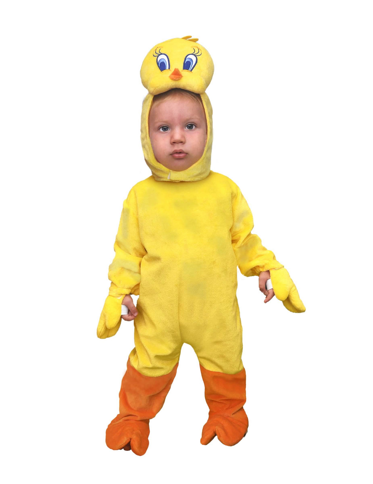Fato de bebé Titi amarelo e cor de laranja