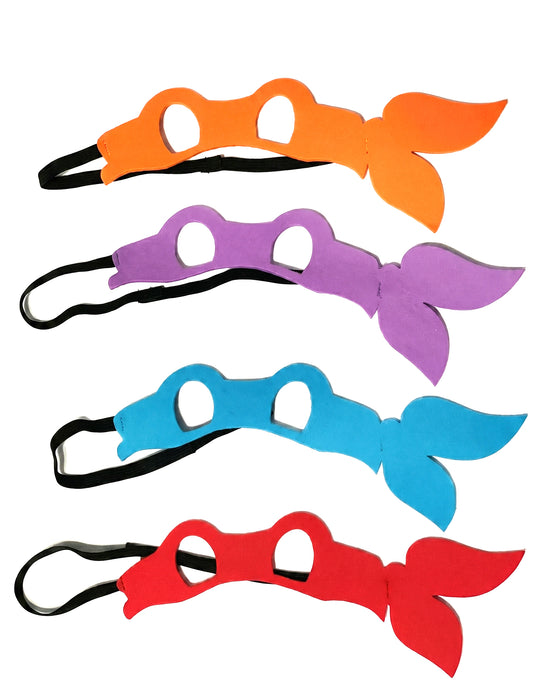 Fato de Tartaruga Ninja™ com 4 máscaras para mulher