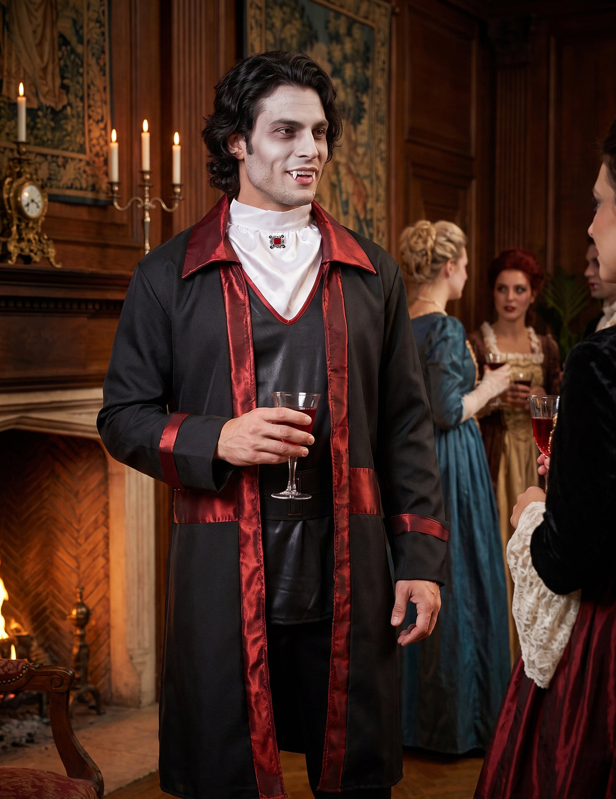 Disfarce vampiro para homem especial Dia das Bruxas