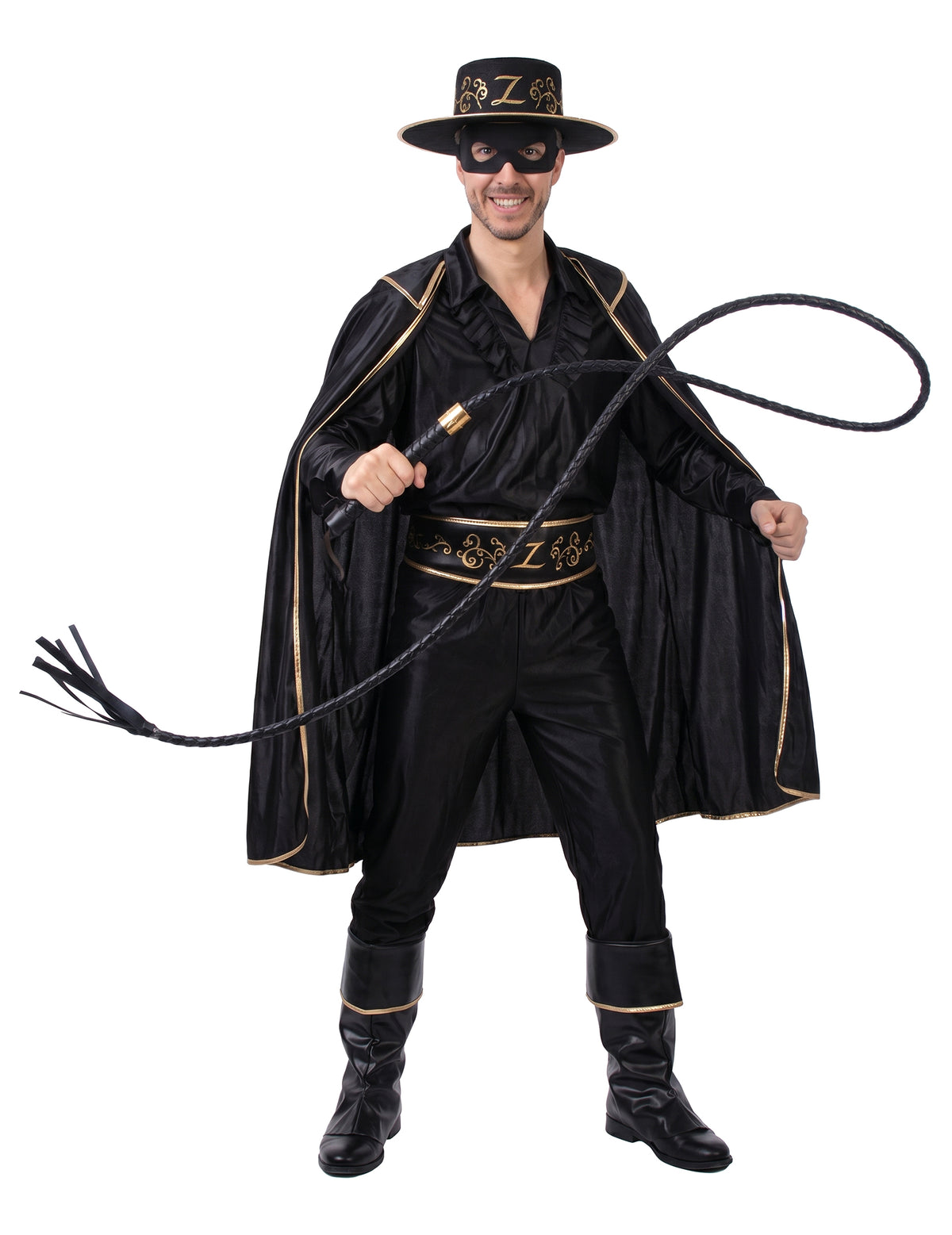 Fato de Zorro™ para adulto