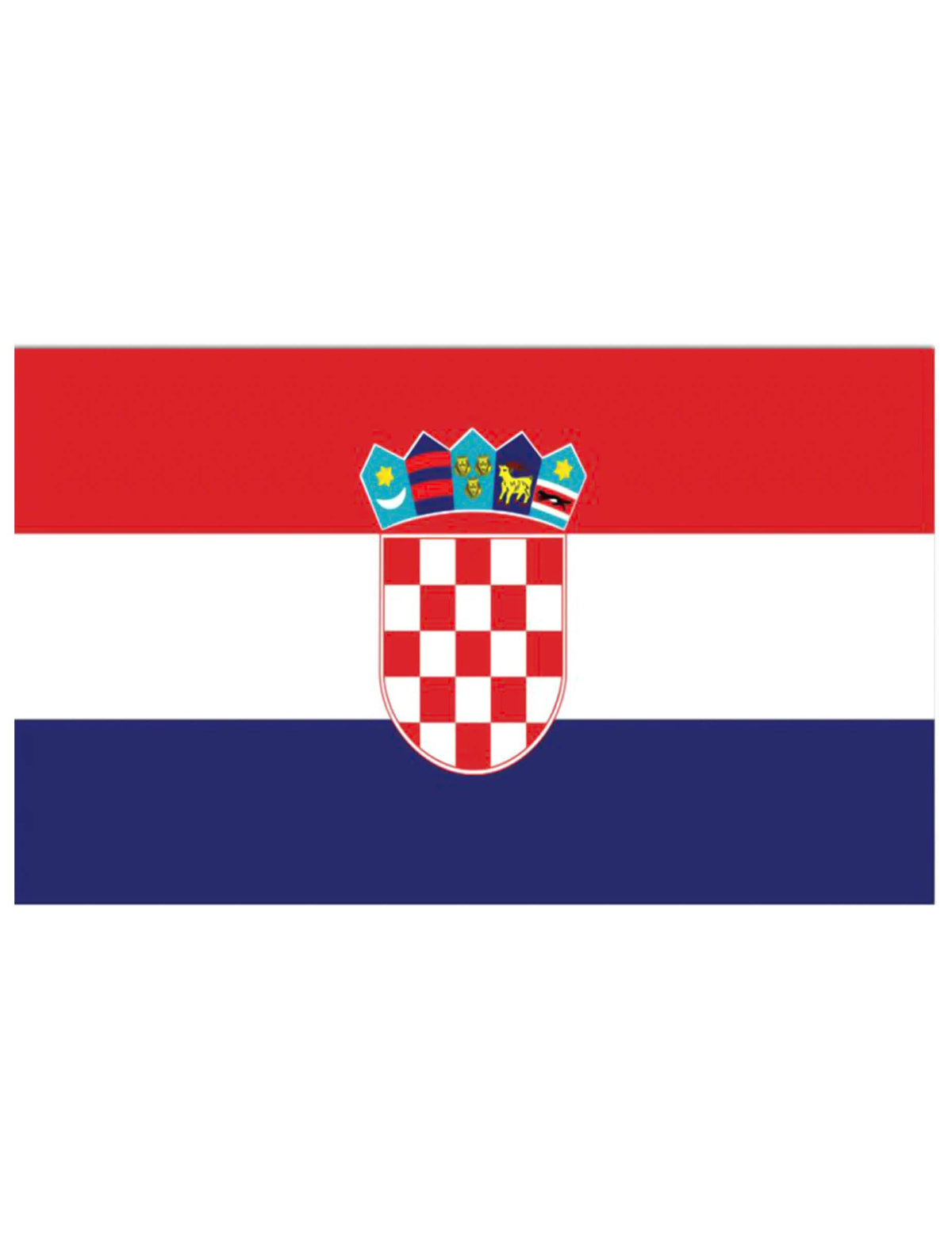 Bandeira da Croácia 150 x 90 cm