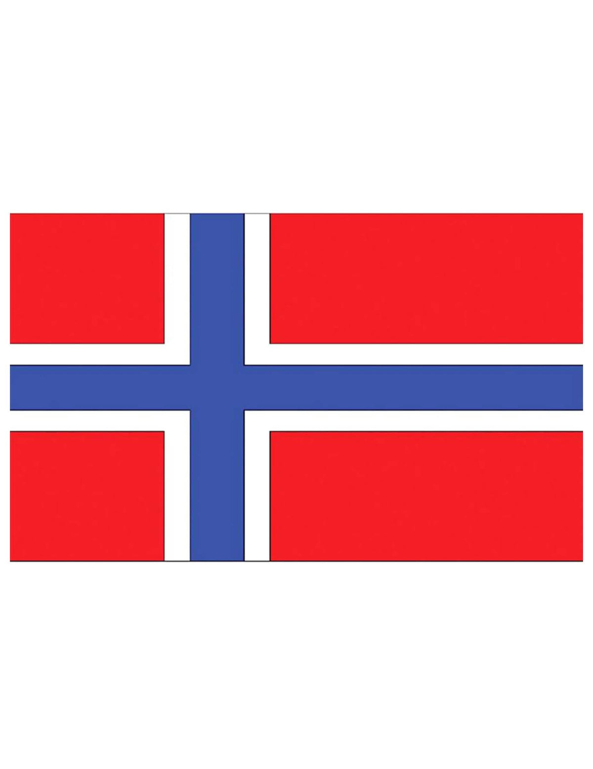 Bandeira da Noruega 150 x 90 cm
