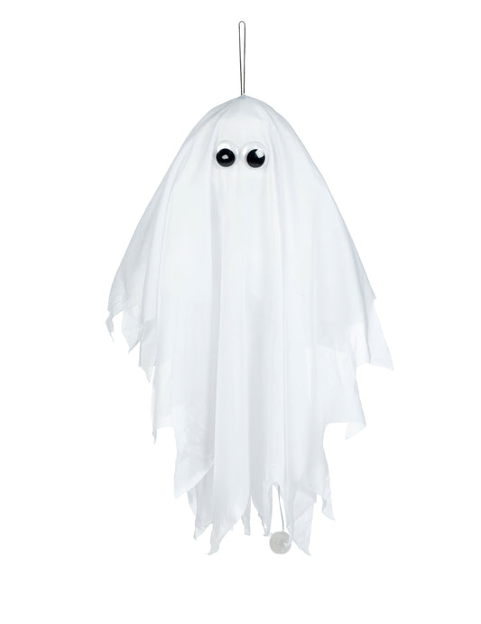 Fantasma trémulo para pendurar, animado e musical 48 cm