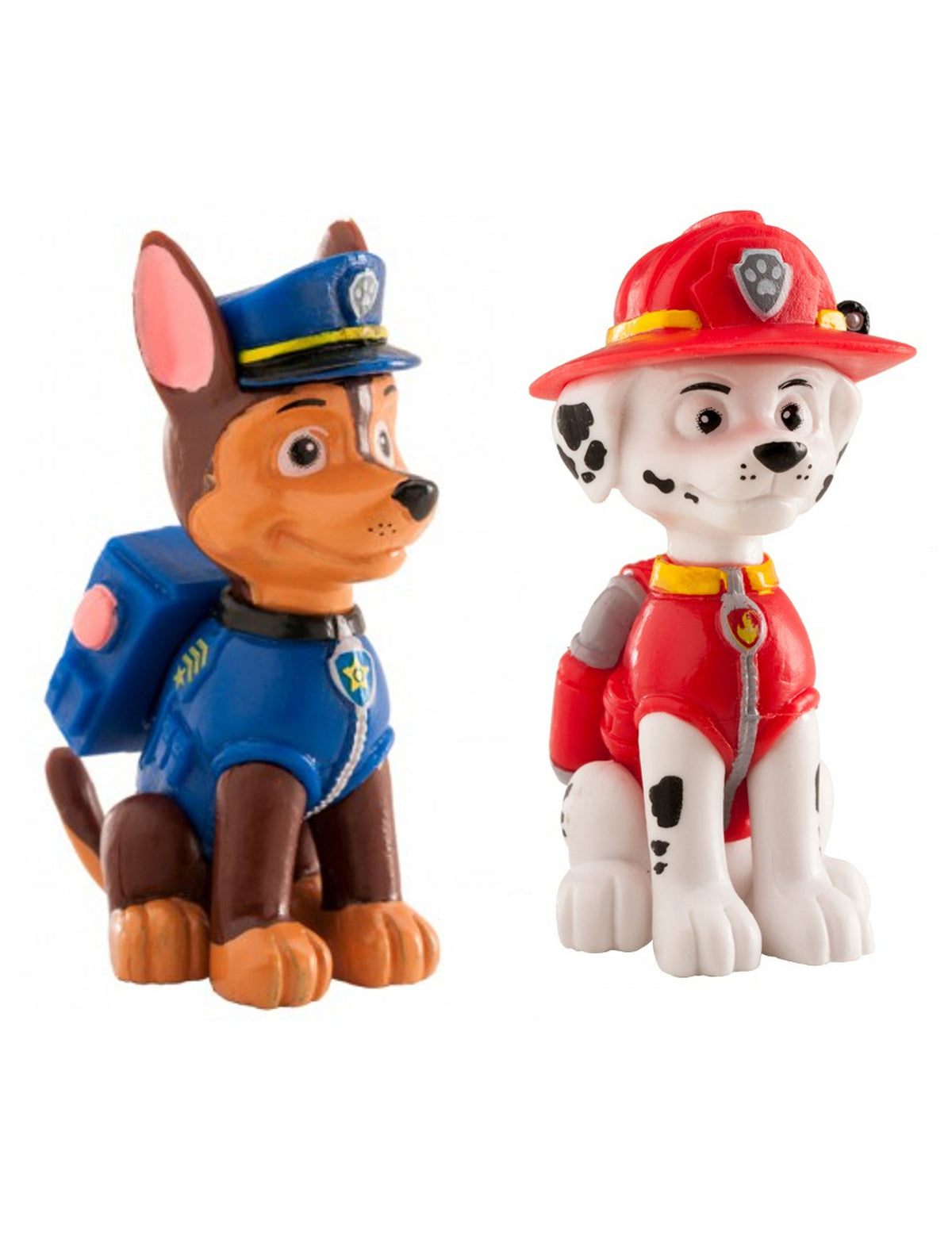 Figuras Pat'Patrouille para criança modelos Chase e Marcus