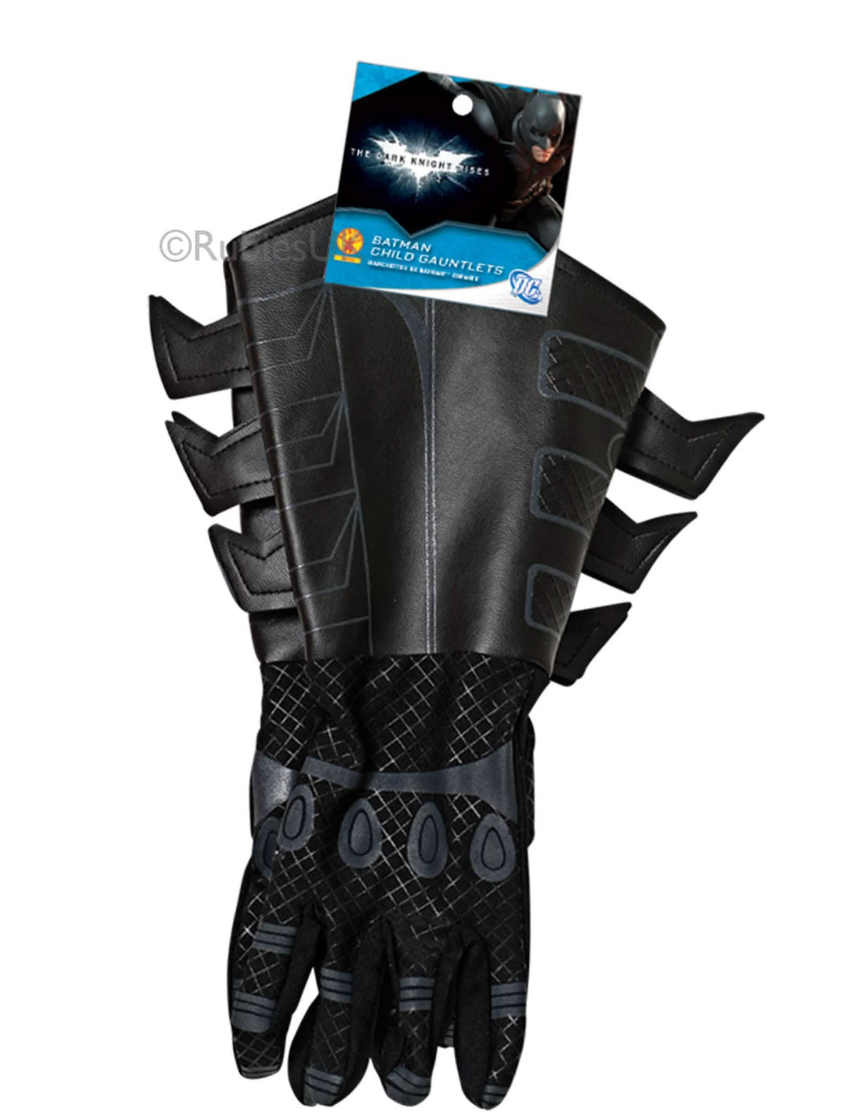 luvas Batman The Dark Knight para criança preto com pontas