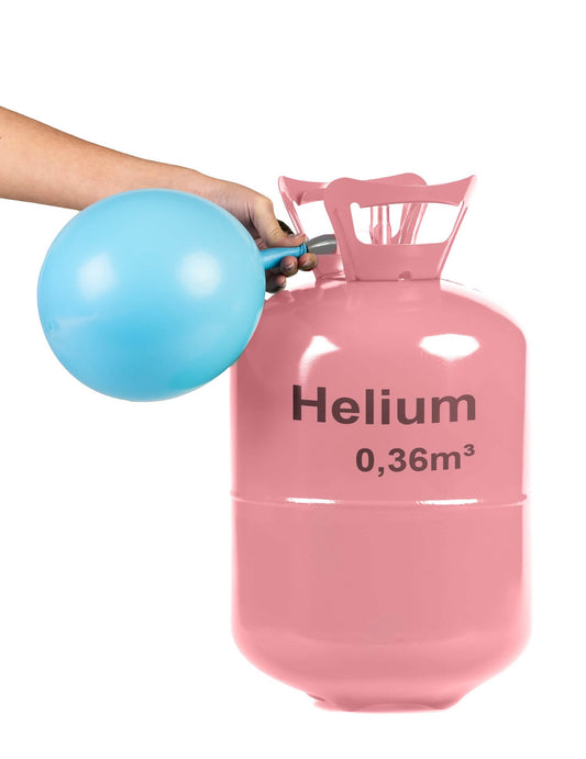 Botija grande de hélio 0.36 m3 para encher até 50 balões
