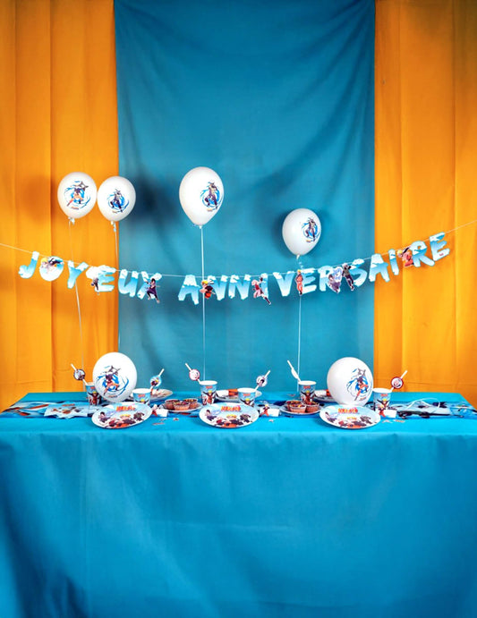 Grinalda de papel Feliz Aniversário Naruto Shippuden™ 250 x 16cm