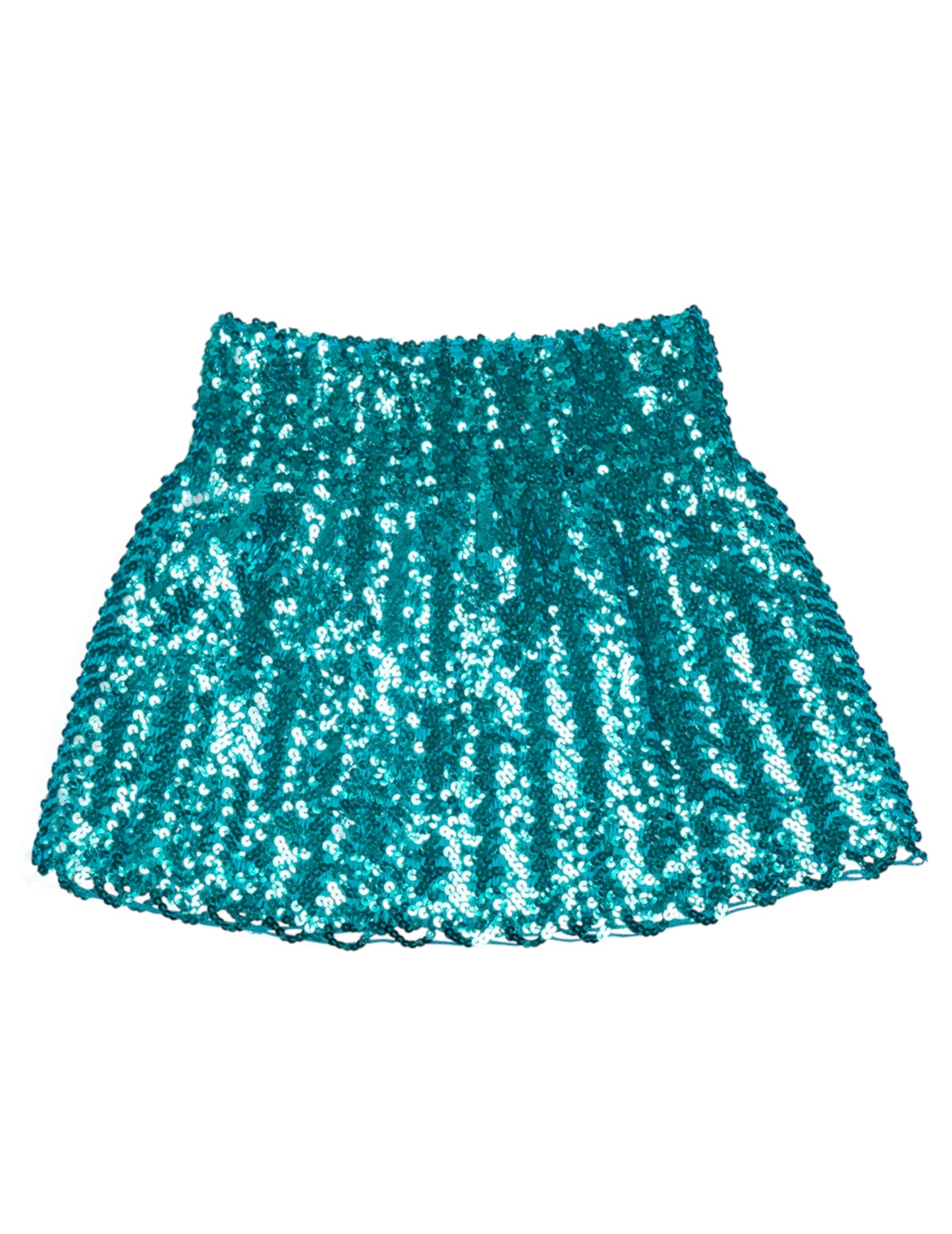 Vue d'ensemble de la jupe à sequins pour femme