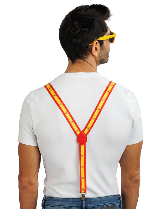 Kit de acessórios de adepto de Espanha para adulto