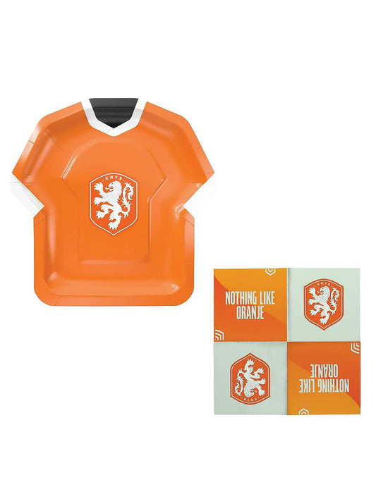Kit de aniversário Federação Holandesa de Futebol 44 peças