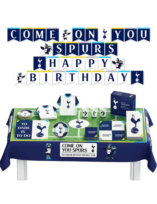 Kit de aniversário Tottenham Hotspur Football Club 44 peças