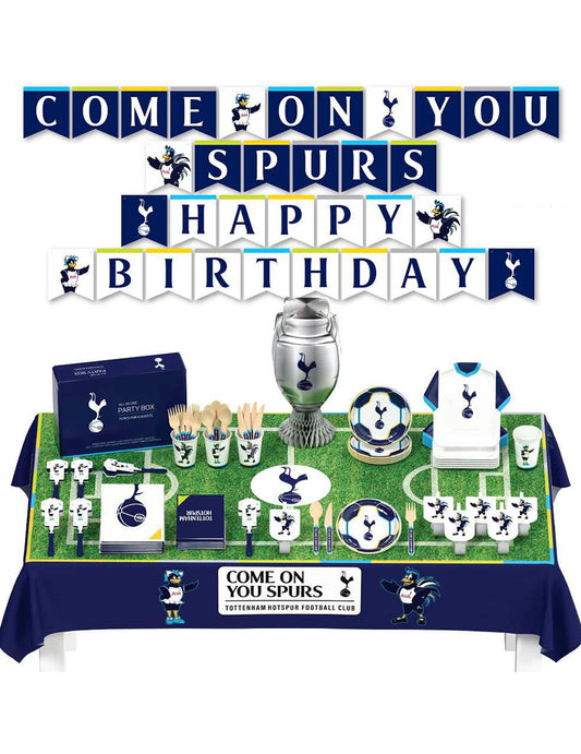Kit de aniversário Tottenham Hotspur Football Club 75 peças