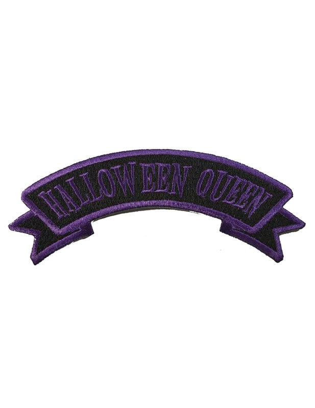Pièce pour vêtement Halloween Queen pour femme violet et noir