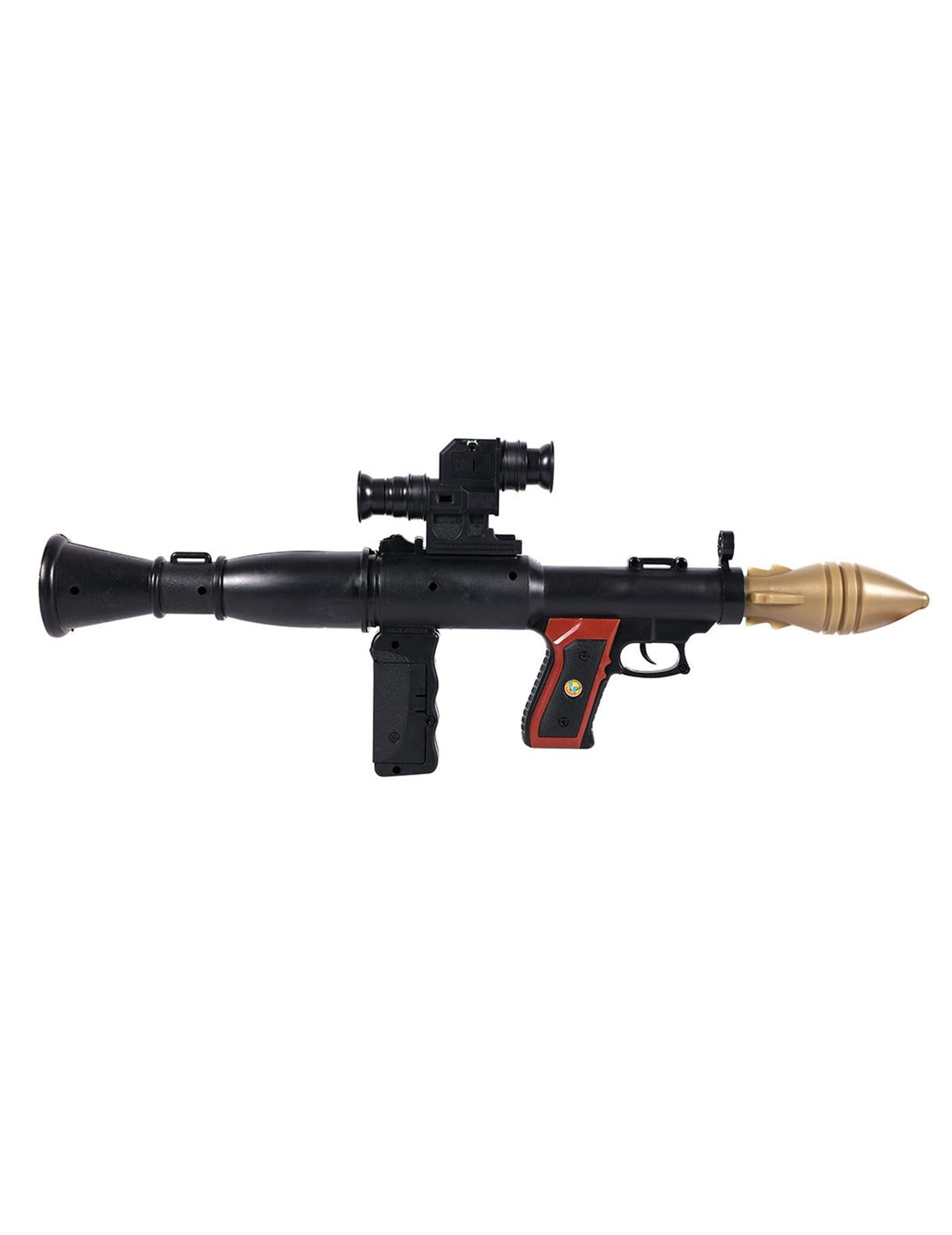 Vue de profil du lance-grenade militaire