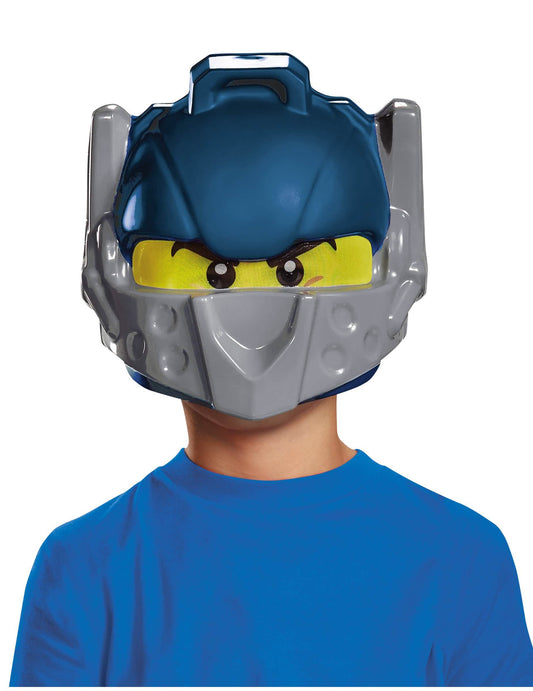 Vue de face du Masque Clay Nexo Knights™ - LEGO®