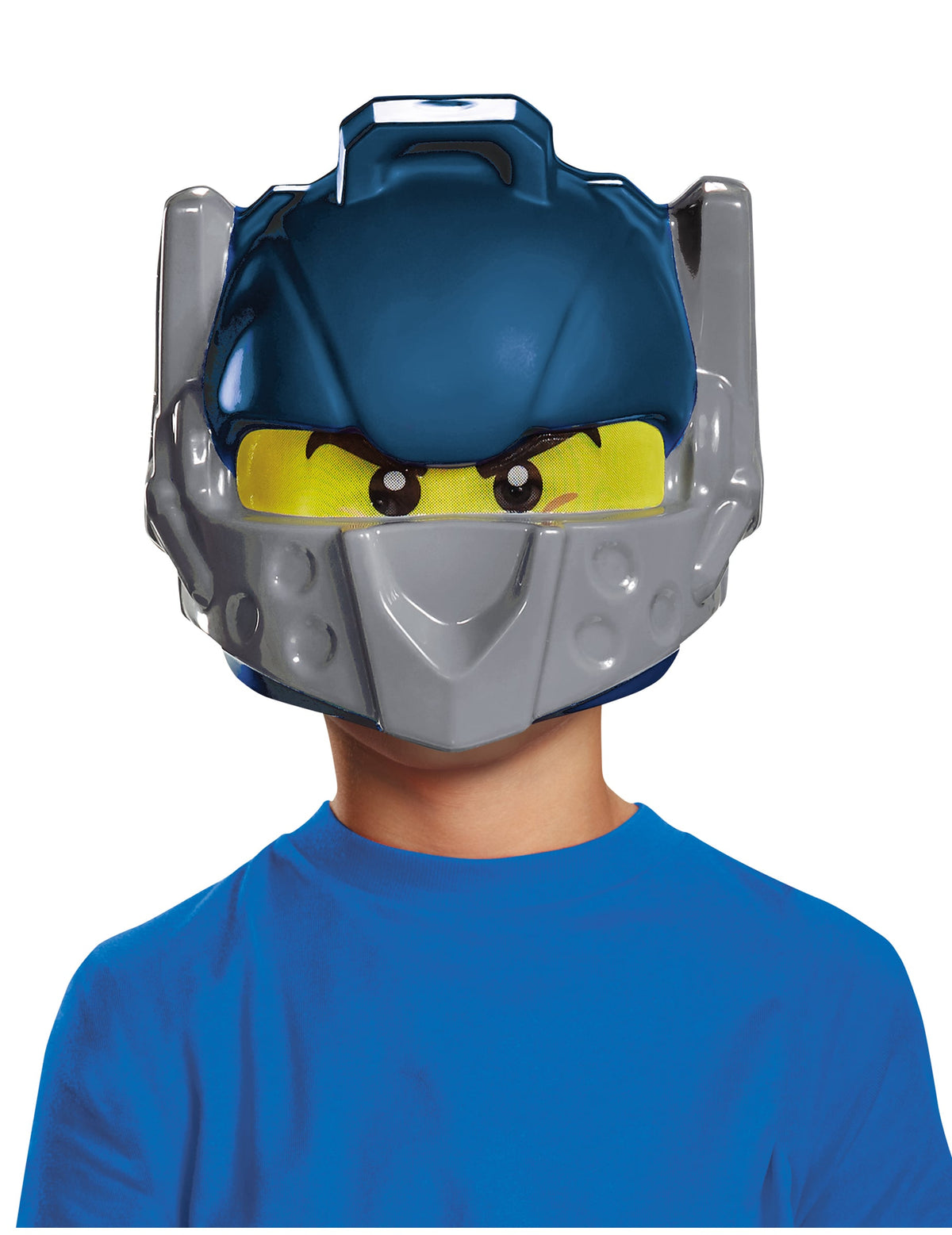 Vue de face du Masque Clay Nexo Knights™ - LEGO®