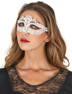 Branco Máscaras Loup