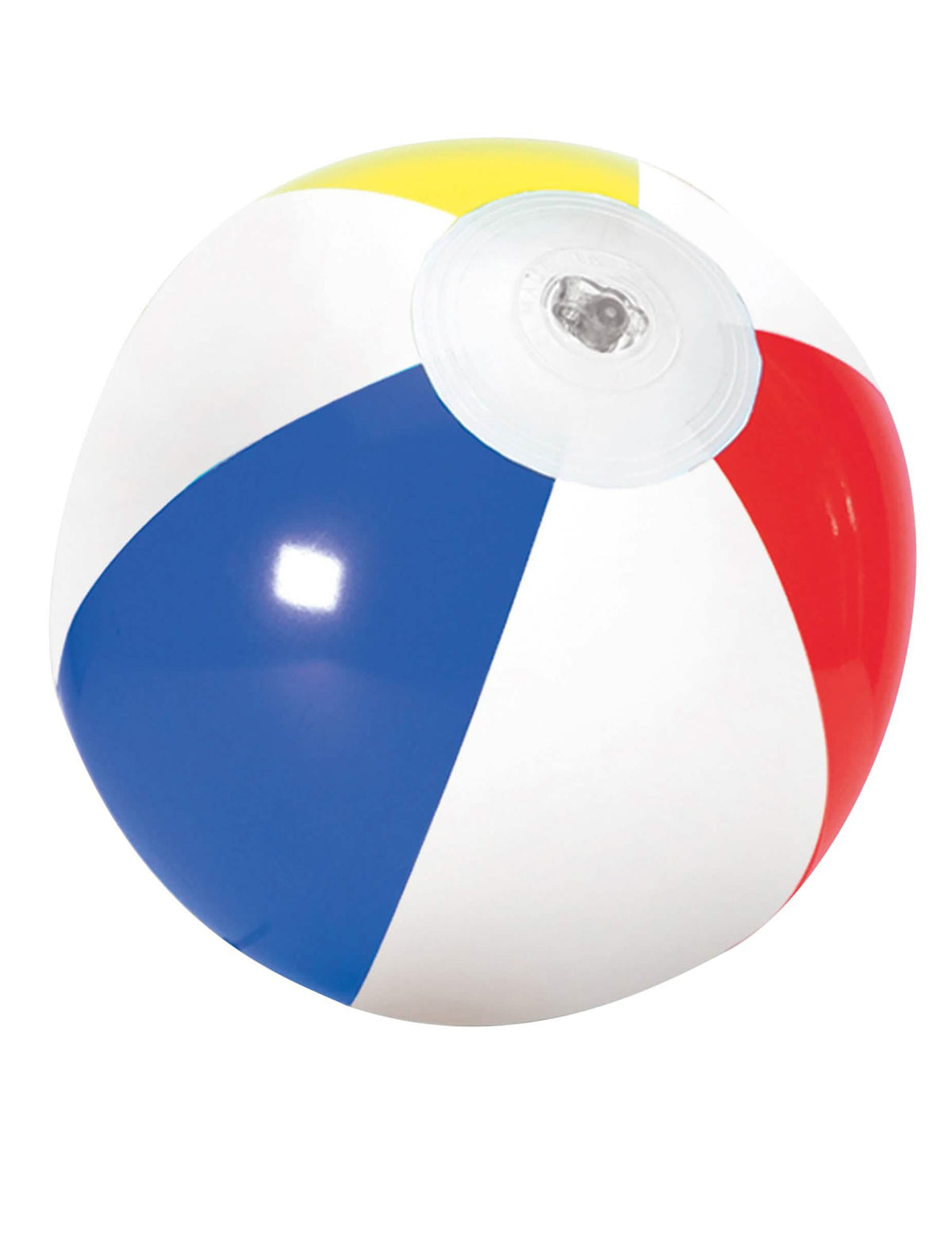 Mini ballon de plage carry me multicores azul branco vermelho e amarelo