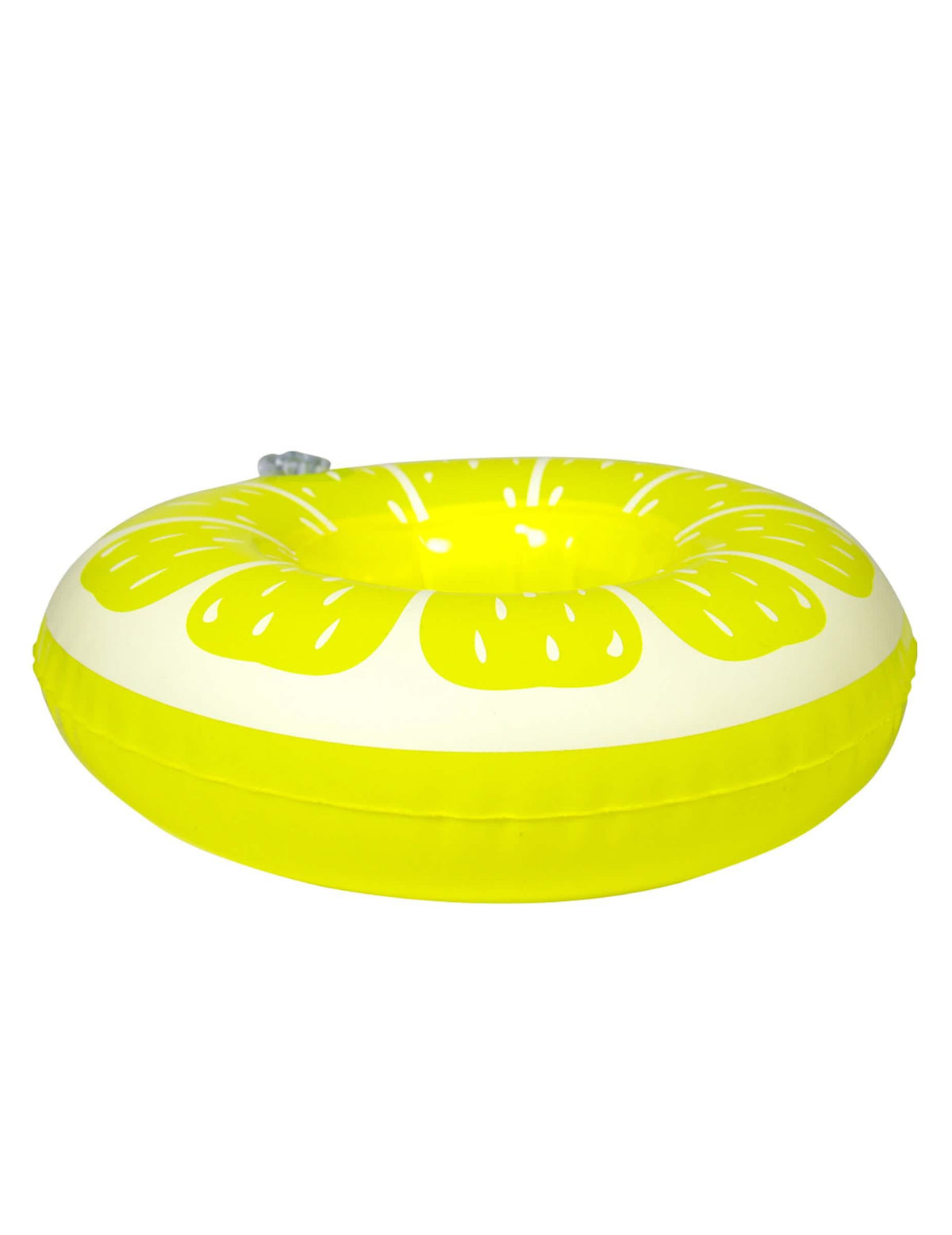 Suporte para copos carry me Limão amarelo e branco