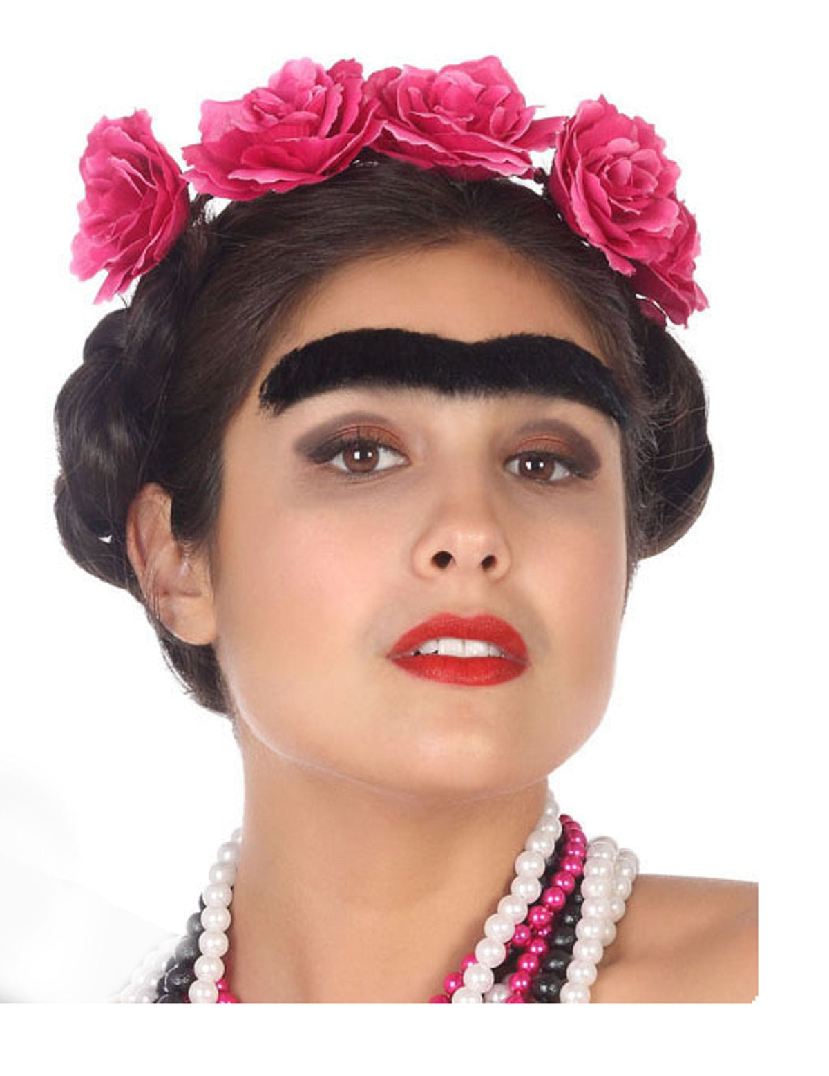 Gros plan du mono-sourcil pour adulte noir