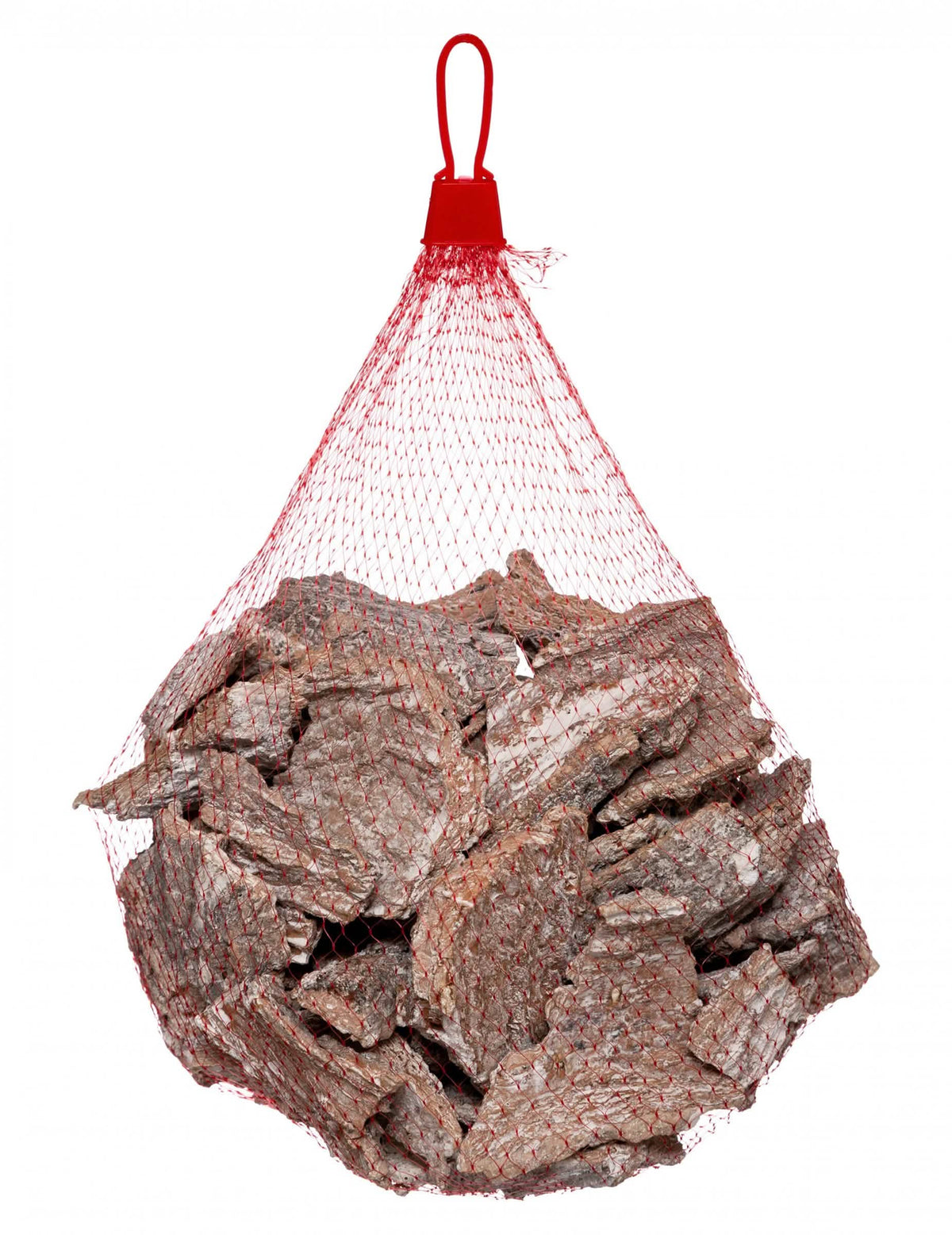 Pedaços de casca de carvalho para decoração branqueada