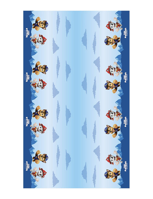 Toalha de papel azul Patrulha Pata™ 1,36 x 2,28 m