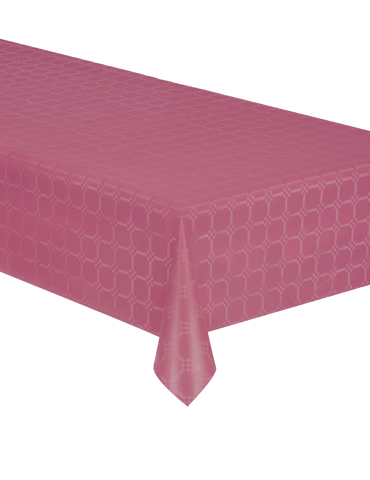 Rolo de toalha de mesa em papel adamascado bordeaux 6 m espesso