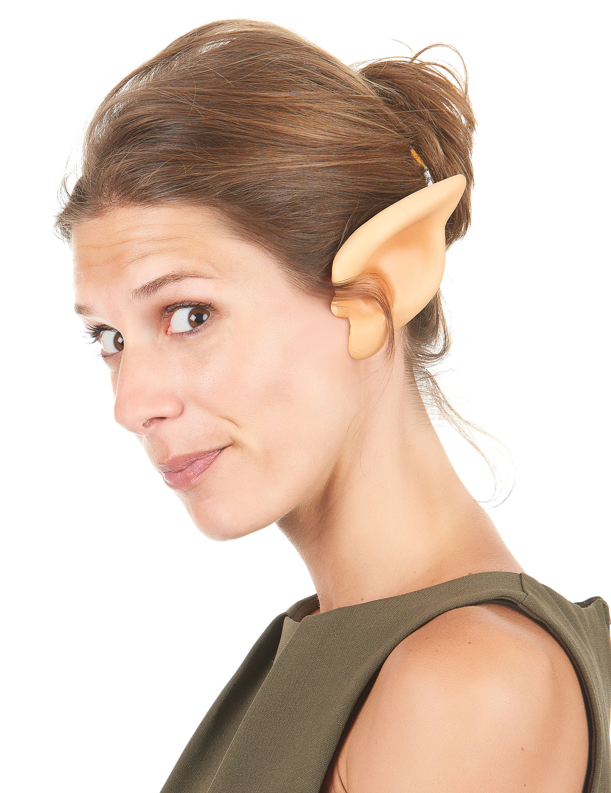 Oreilles d'elfes pour adulte beige