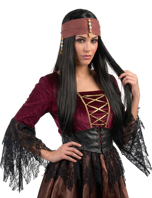 Peruca Pirata adulto