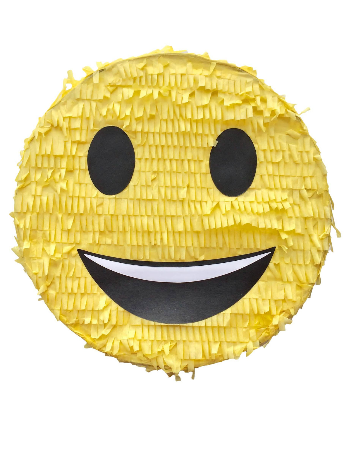 Piñata Imoji™ amarelo com rosto sorridente