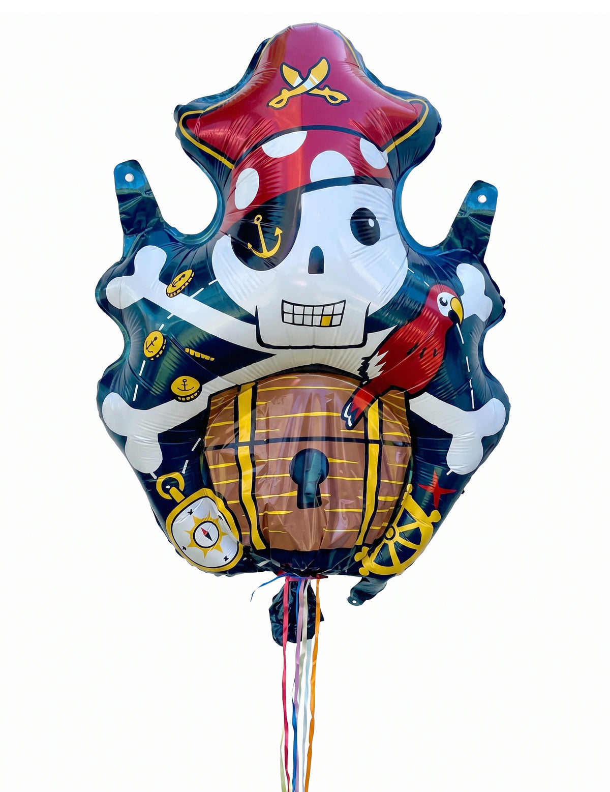 Piñata Pirata foil 82 cm reutilizável