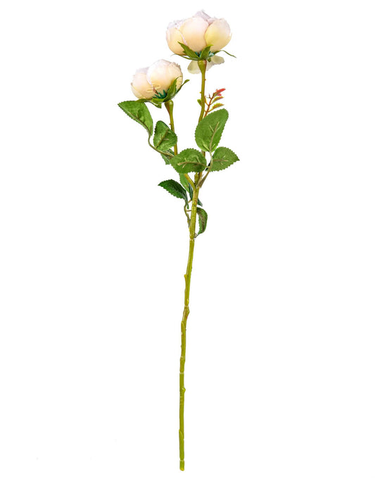 Vue d'ensemble des roses artificielles sur tige pour décoration