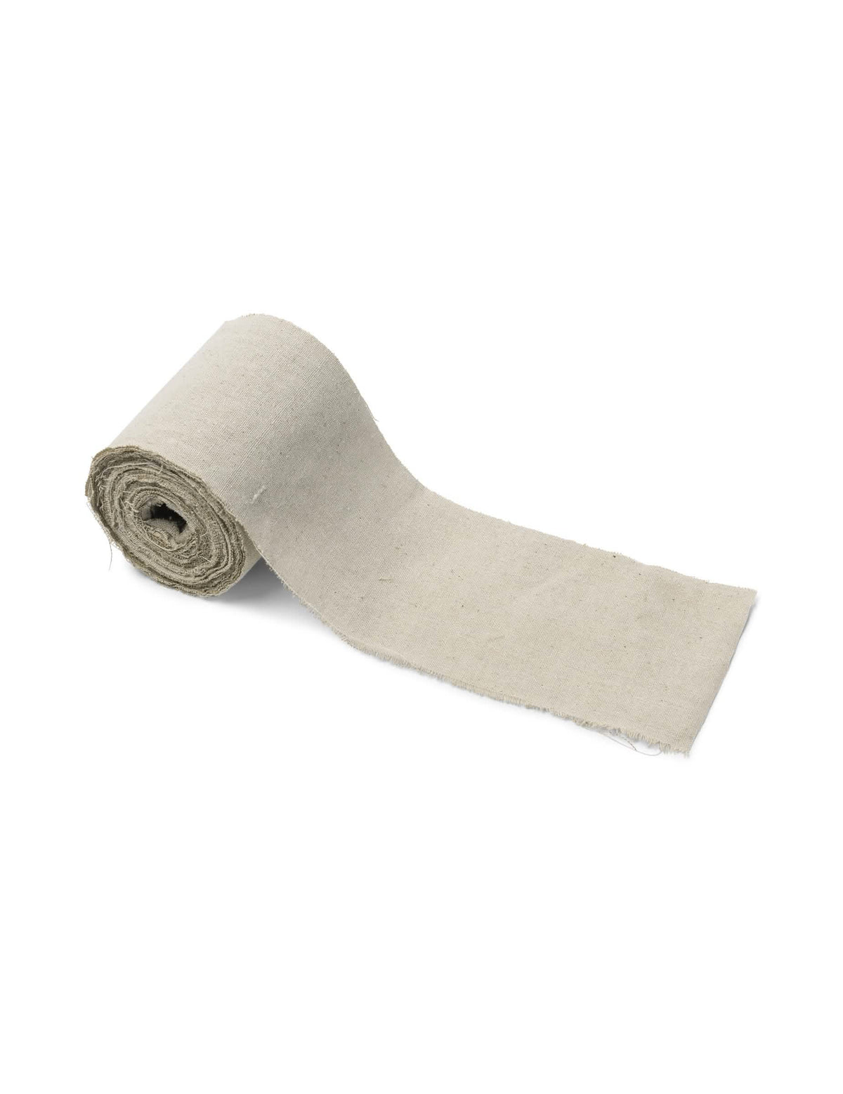 Fita com efeito de linho para decoração de mesa de casamento bege natural