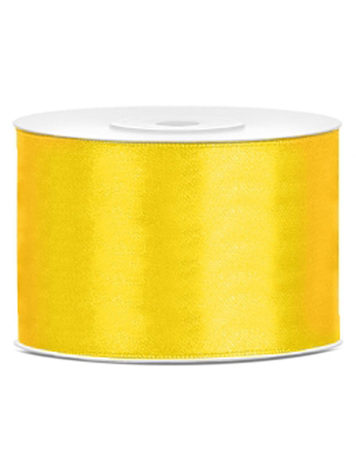 Fita de cetim para decoração amarelo limão