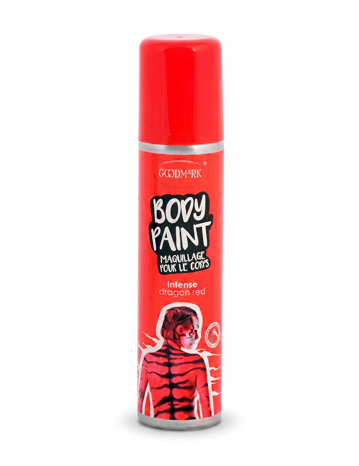 Spray para cabelos e corpo vermelho