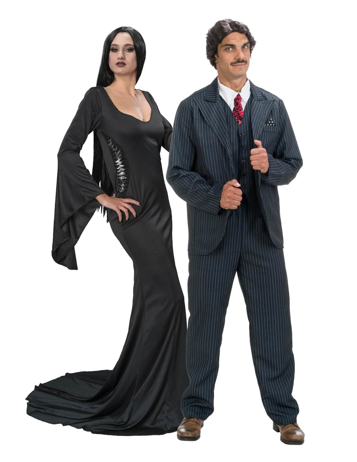 Fato de casal Gomez e Morticia Addams™ Wednesday para adultos