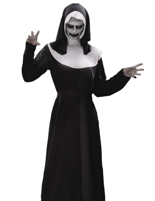 Pack disfarce freira zombie mulher