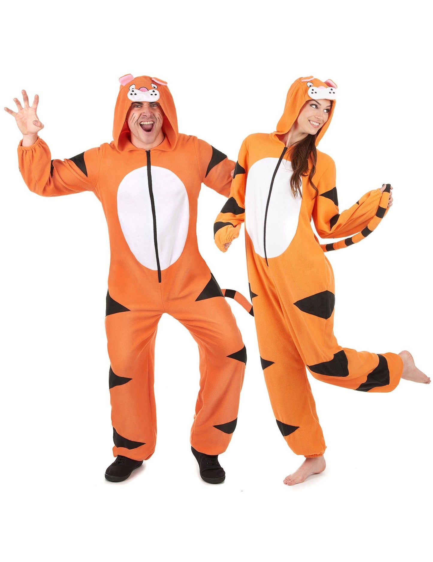 Disfarce de casal tigre adulto