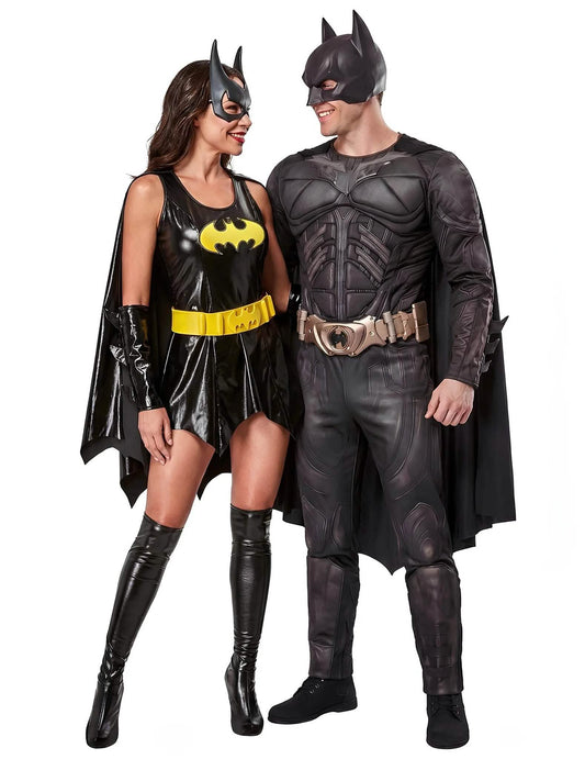 Fantasia de casal clássica Batman™ e Batgirl™