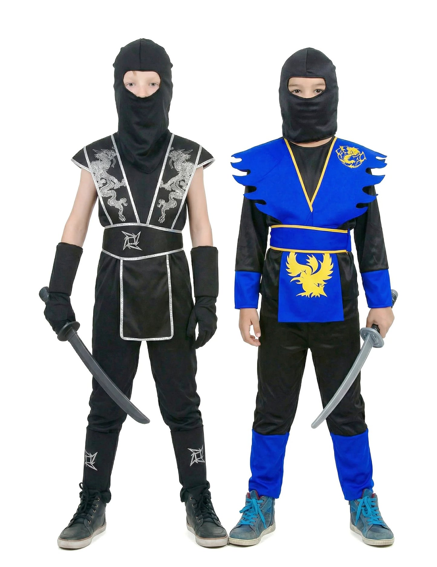 Fato de casal de ninjas para criança