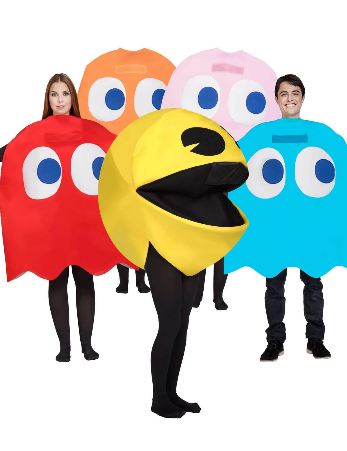 Disfarce de grupo Pac-Man™ para adultos