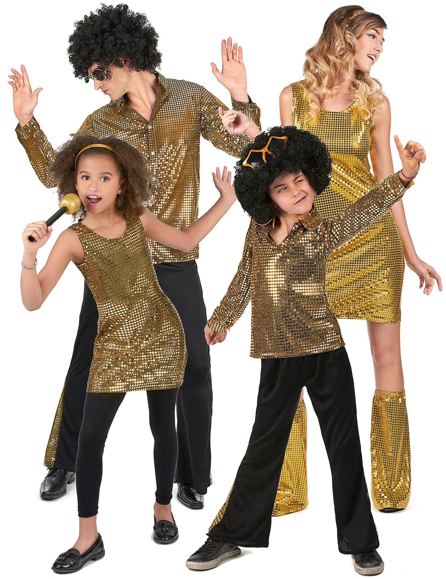 Disfarce de família Disco dourado